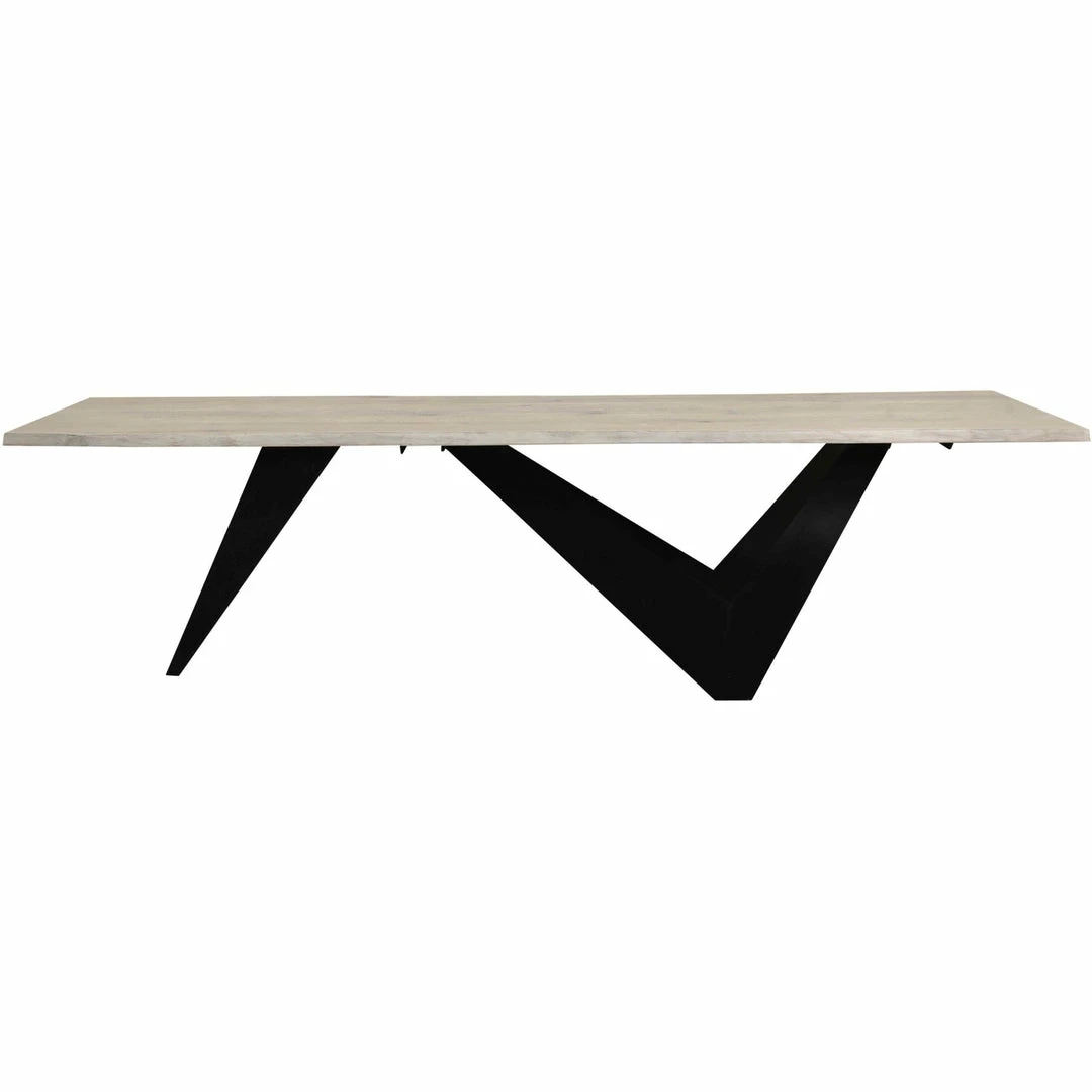 Best Pirce ⭐ MOES ORIGAMI LIVE-EDGE DINING TABLE ⭐ 11 MOES ORIGAMI LIVE-EDGE DINING TABLE