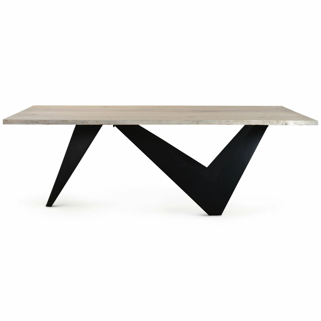 Best Pirce ⭐ MOES ORIGAMI LIVE-EDGE DINING TABLE ⭐ 1 MOES ORIGAMI LIVE-EDGE DINING TABLE