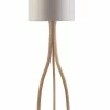 SURYA Lighting OSLO FLOOR LAMP: LIGHT GRAY
