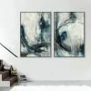 L ART "OUT OF THE BLUE" CANVAS ART Wall Art