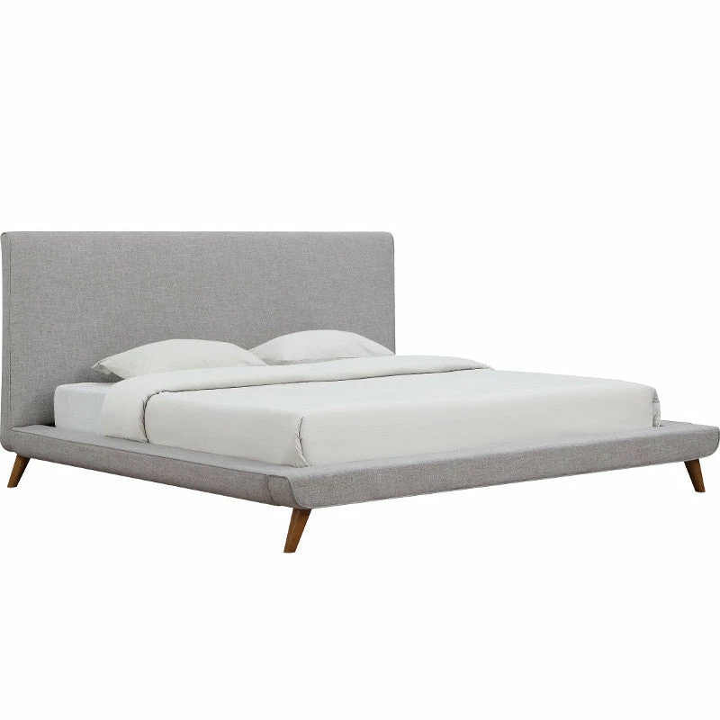 Deals π― TOV OWEN MID-CENTURY PLATFORM BED: BEIGE/GRAY 𧨠2 TOV OWEN MID-CENTURY PLATFORM BED: BEIGE/GRAY