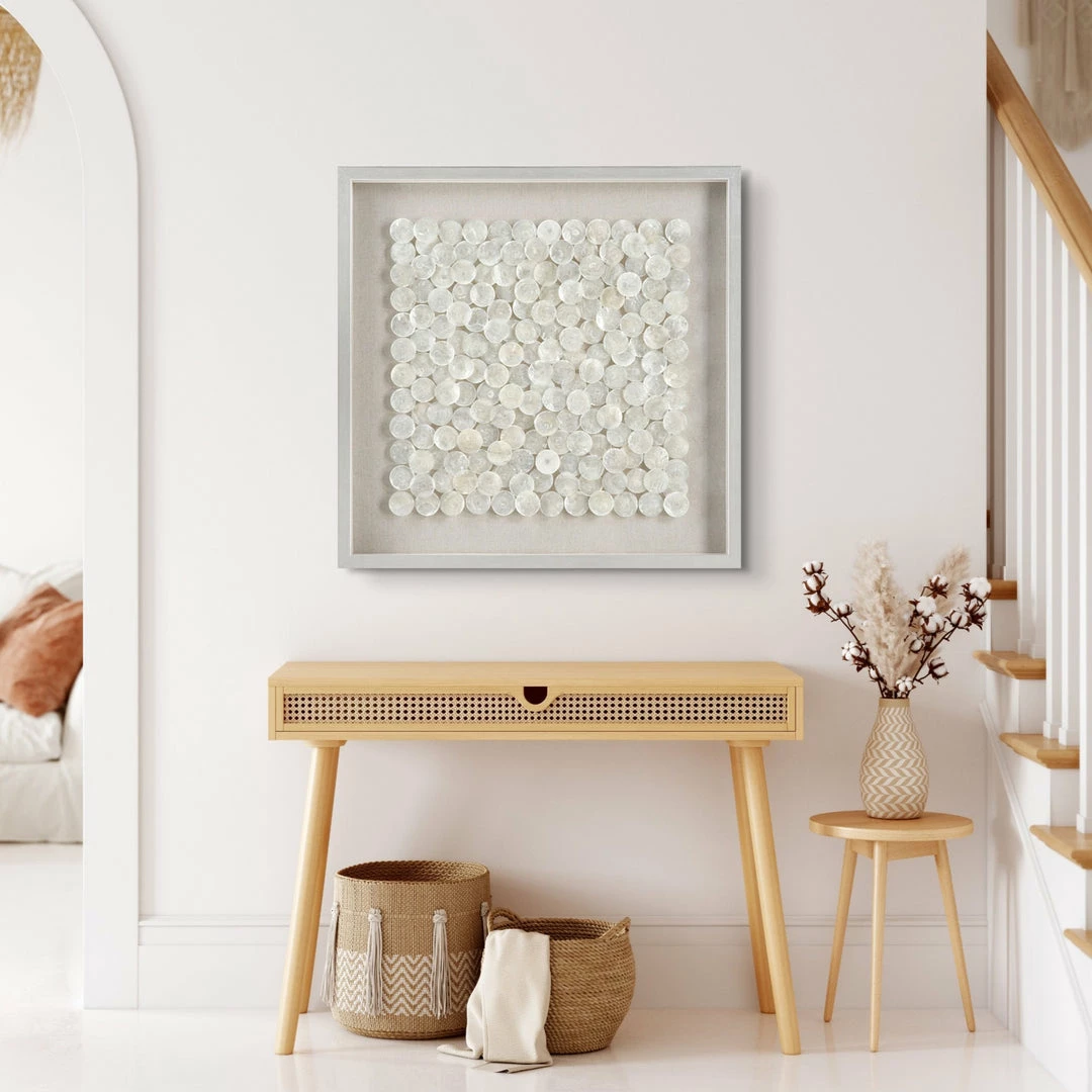 Budget ๐ UTTERMOST OYSTER CAPIZ SHELL SHADOW BOX WALL ART ๐คฉ 2 UTTERMOST OYSTER CAPIZ SHELL SHADOW BOX WALL ART