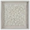 UTTERMOST OYSTER CAPIZ SHELL SHADOW BOX WALL ART