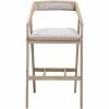 MOES PADMA WHITE OAK BAR STOOL Furniture