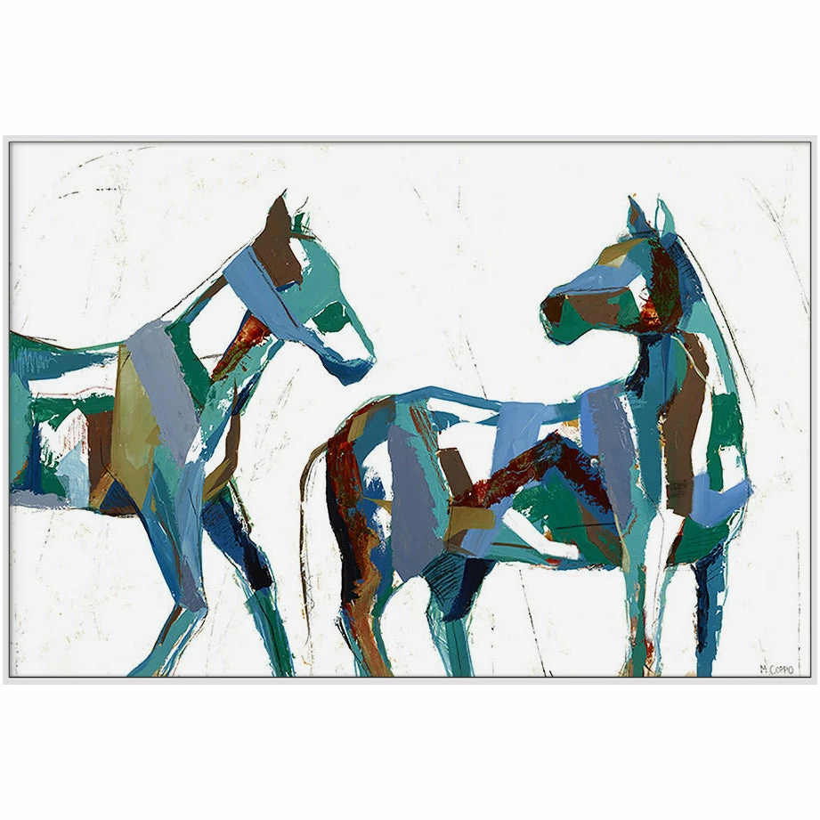 Best reviews of ๐ L ART "PAINTED HORSES II" CANVAS ART ๐ 1 L ART "PAINTED HORSES II" CANVAS ART