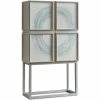 HOOKER KANDIN LINEN PANELED BAR CABINET Furniture