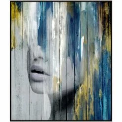 L ART Wall Art "PAINTED VEIL" CANVAS ART