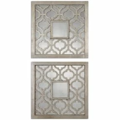 UTTERMOST PALLA SQUARE MIRRORS | SET OF 2
