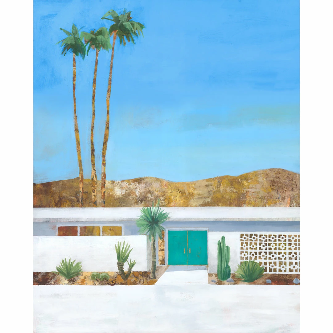 New βοΈ L ART "PALM SPRINGS IV" CANVAS ART Wall Art π 3 L ART "PALM SPRINGS IV" CANVAS ART Wall Art