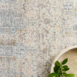 LOLOI PANDORA 02 RUG: IVORY, MIST