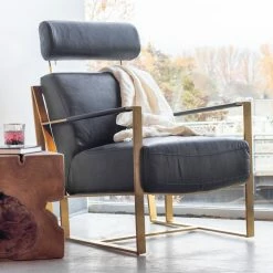 Cheap โจ MOES Living Room PARADISO BLACK LEATHER LOUNGER ๐ฏ 13 MOES Living Room PARADISO BLACK LEATHER LOUNGER