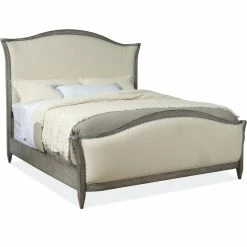 HOOKER PARISIAN VINTAGE BED: SPECKLED GREY