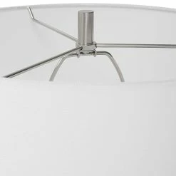 UTTERMOST PATCHWORK WHITE CERAMIC TABLE LAMP Lighting