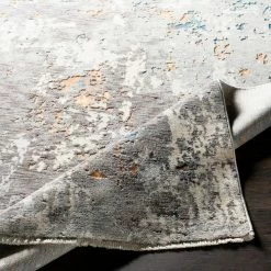 SURYA ELIJA RUG: CHARCOAL MULTI