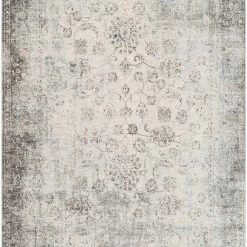 SURYA ERYNN RUG: SILVER, STONE, MULTI