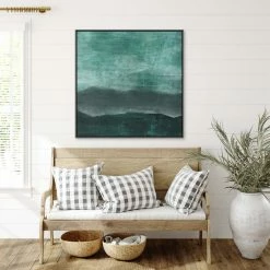 L ART "PEAKS BRUME II" CANVAS ART Wall Art