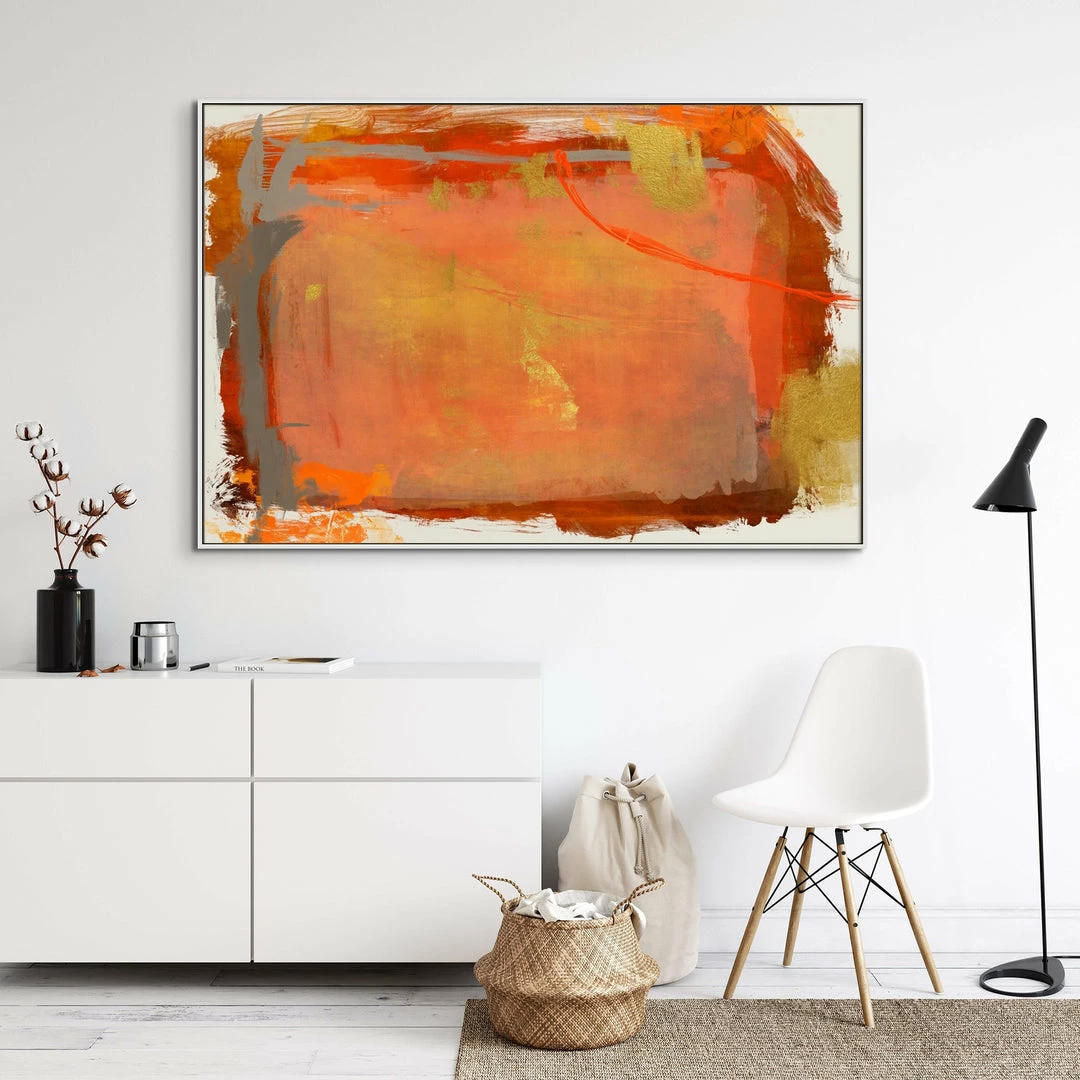 Promo ๐ L ART "PERSIMMON SPLASH" CANVAS ART ๐คฉ 2 L ART "PERSIMMON SPLASH" CANVAS ART