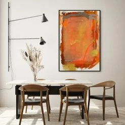 Promo ๐ L ART "PERSIMMON SPLASH" CANVAS ART ๐คฉ 5 L ART