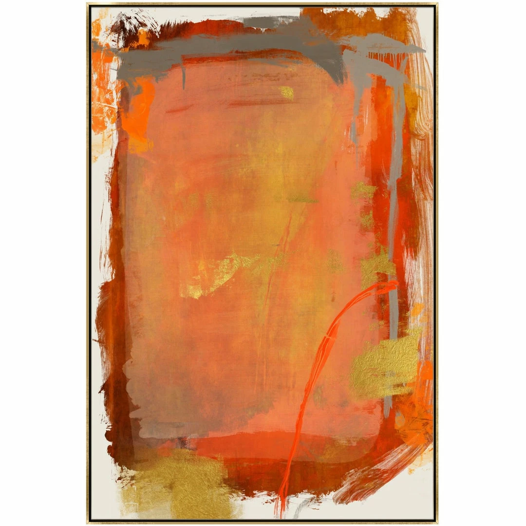 Promo ๐ L ART "PERSIMMON SPLASH" CANVAS ART ๐คฉ 1 L ART "PERSIMMON SPLASH" CANVAS ART