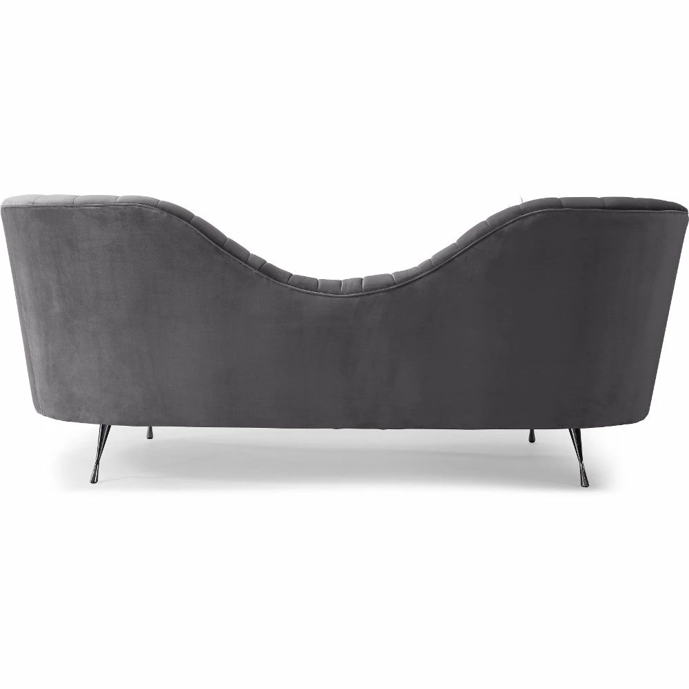 Cheap โจ TOV PETRA GREY VELVET SOFA Living Room ๐ 3 TOV PETRA GREY VELVET SOFA Living Room