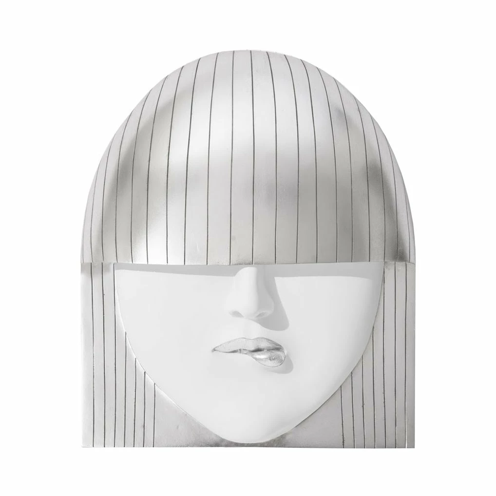 Wholesale π€© PHILLIPS COLLECTION FASHION FACE SILVER+WHITE WALL ART Wall Sculptures + Decor π€© 3 PHILLIPS COLLECTION FASHION FACE SILVER+WHITE WALL ART Wall Sculptures + Decor