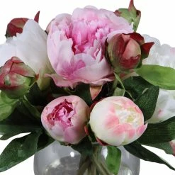 UTTERMOST PIERRE PINK PEONY BOUQUET Pillows + Decor