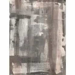 L ART "PINK CLOUD AND GRAY" CANVAS ART Wall Art