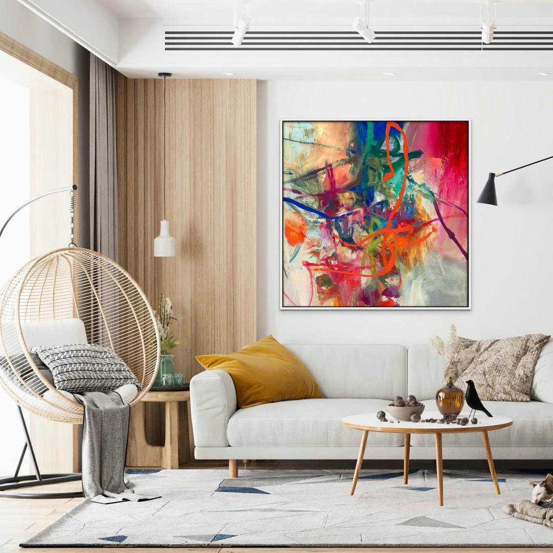 Brand new π L ART "PINK MOON" CANVAS ART Wall Art π₯ 2 L ART "PINK MOON" CANVAS ART Wall Art