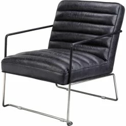 MOES Living Room DESMOND CLUB CHAIR: BLACK