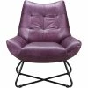 MOES GRADUATE LOUNGE CHAIR: PURPLE