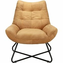 MOES Living Room GRADUATE LOUNGE CHAIR: TAN