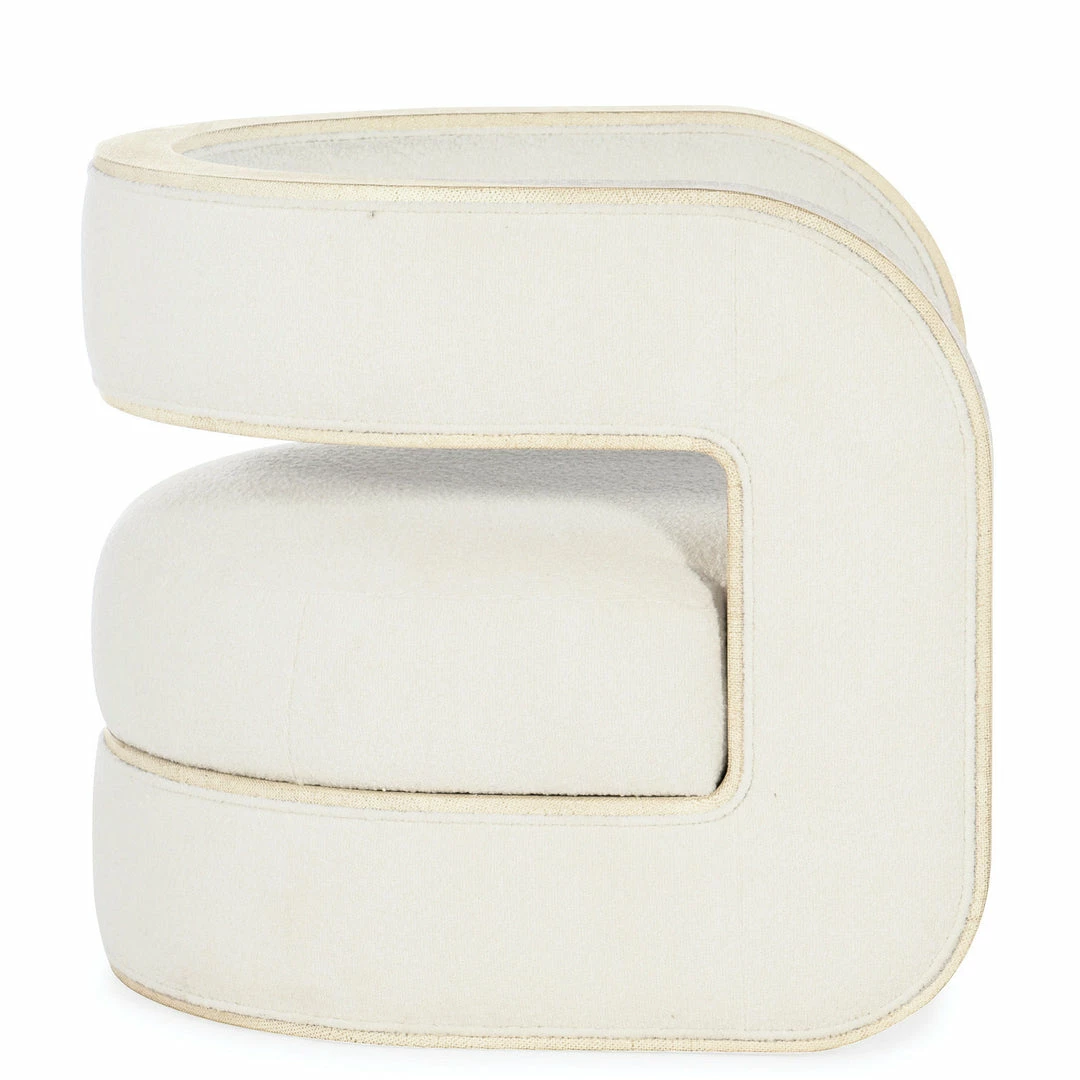 Cheap π HOOKER Furniture PLUSH PEARL BURLAP TRIMMED ACCENT CHAIR 𧨠5 HOOKER Furniture PLUSH PEARL BURLAP TRIMMED ACCENT CHAIR