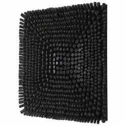 UTTERMOST PORTSIDE WOOD WALL TILE: MATTE WHITE Wall Sculptures + Decor