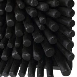 UTTERMOST PORTSIDE WOOD WALL TILE: MATTE WHITE Wall Sculptures + Decor