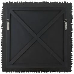 UTTERMOST PORTSIDE WOOD WALL TILE: SATIN BLACK