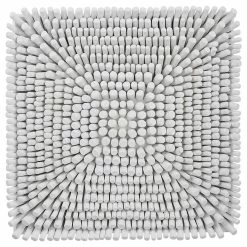 UTTERMOST PORTSIDE WOOD WALL TILE: MATTE WHITE Wall Sculptures + Decor