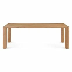 MOES POST NATURAL OAK DINING TABLE Furniture