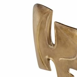 CYAN PRIMITIVE LUX AXE SCULPTURE Pillows + Decor