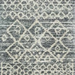 LOLOI QUINCY 02 SHAG RUG: GRAPHITE