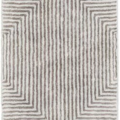 SURYA ORIK RUG: CHARCOAL, ASH