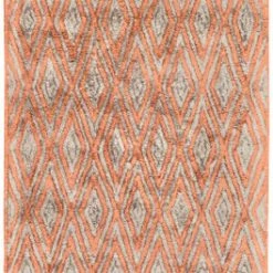 SURYA OTTO RUG: APRICOT, TAUPE