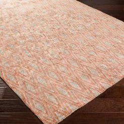 SURYA OTTO RUG: APRICOT, TAUPE
