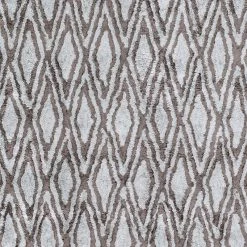 SURYA OTTO RUG: CHARCOAL, PALE BLUE