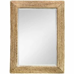 UTTERMOST RAFA WOVEN BANANA PLANT MIRROR