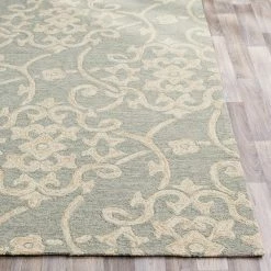 SURYA KORINA OUTDOOR RUG: SEAFOAM