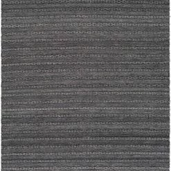 SURYA RAMEY INDOOR-OUTDOOR RUG: GREY, BLACK