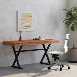 MOES REALE WALNUT WRITING DESK Office