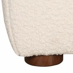 MOES RECHARGE IVORY BOUCLE UPHOLSTERED BED Furniture