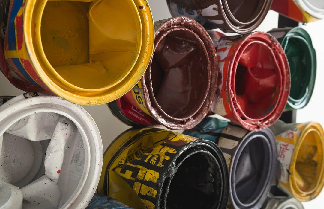 Flash Sale β PHILLIPS COLLECTION RECYCLED PAINT CANS WALL ART Wall Sculptures + Decor π₯° 7 PHILLIPS COLLECTION RECYCLED PAINT CANS WALL ART Wall Sculptures + Decor