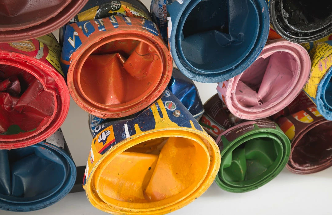 Flash Sale β PHILLIPS COLLECTION RECYCLED PAINT CANS WALL ART Wall Sculptures + Decor π₯° 8 PHILLIPS COLLECTION RECYCLED PAINT CANS WALL ART Wall Sculptures + Decor